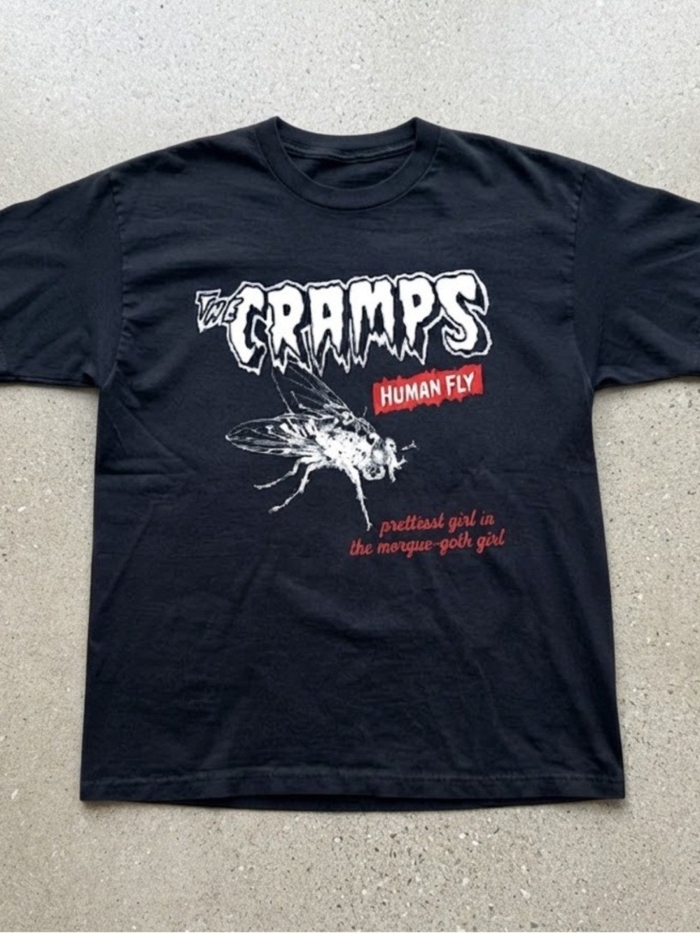 The Cramps Human Fly Graphic Gildan T-Shirt, Alt Rock Tee